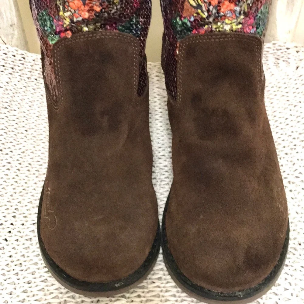 Ed Hardy Sequined Boots Y2K